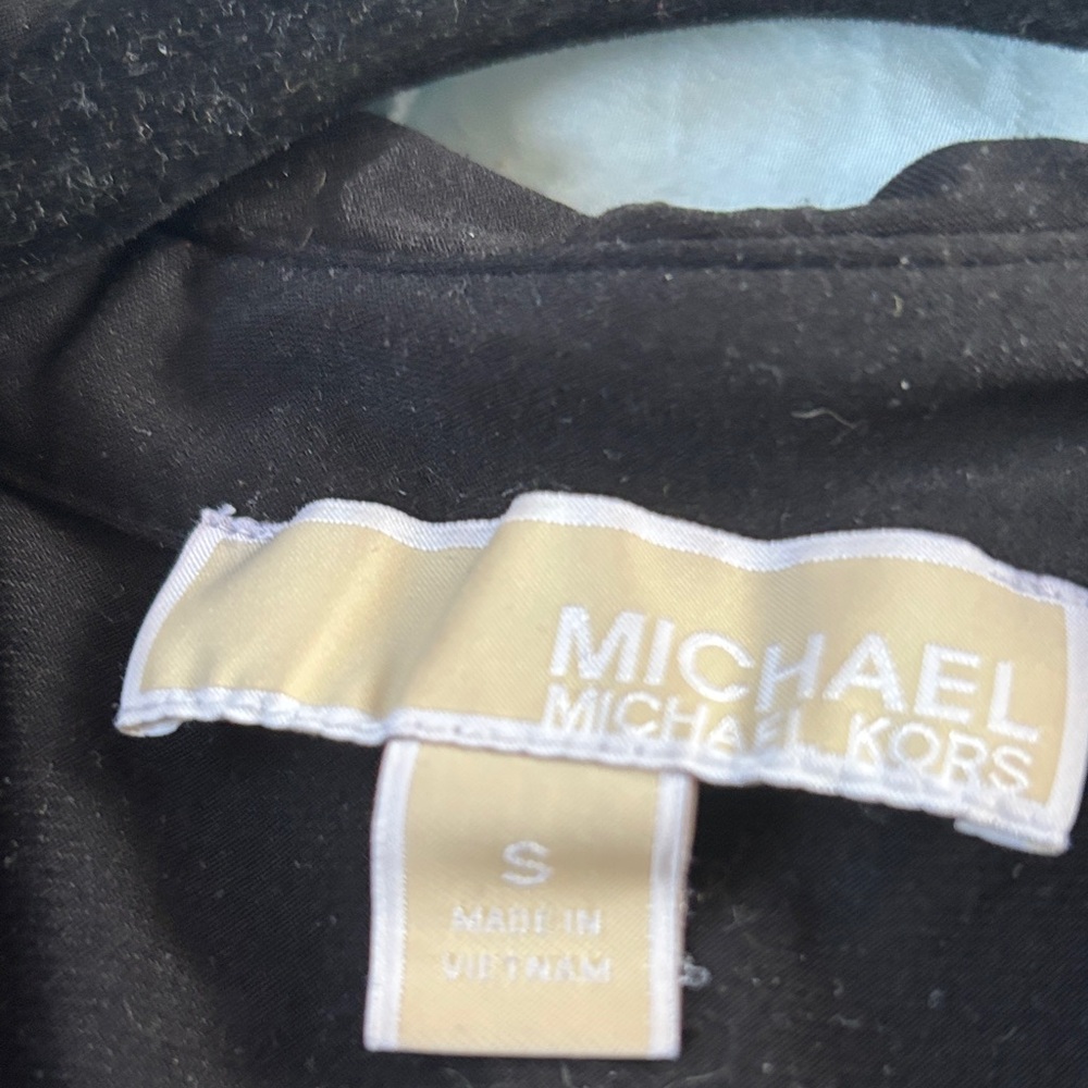 MICHAEL Michael Kors Black Shirt Dress - Picture 2 of 7